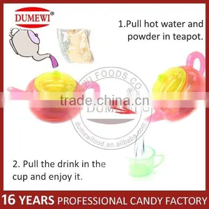 Wholesale Plastic Teapot Powder Candy Toys thumbnail-2