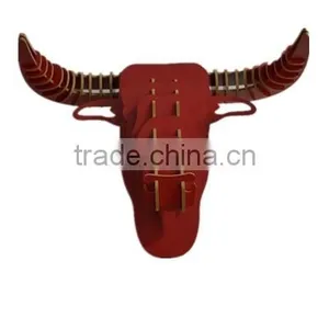 Luxurious DIY Christmas Gifts,wooden Bull Head thumbnail-1