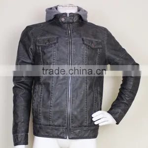 2017 Brand Name Fashion Leather Jackets thumbnail-1