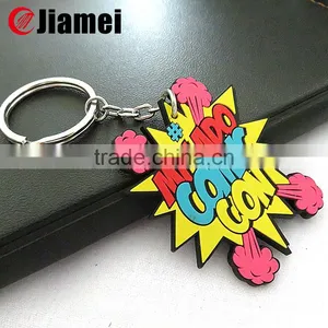 Promotional Wholesale Pvc Keyring Custom Rubber Keychain thumbnail-1