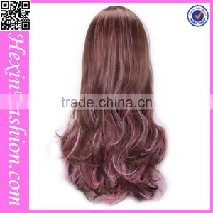 Fashion 70 CM Mixed Color Wig Cap Hairstyles Wholesale thumbnail-4