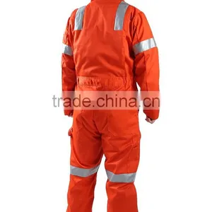 Mens 5M High Visibility Safety Overall Workwear Coveralls thumbnail-2