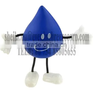 Wholesale Water Drop Custom Promotional Poseable Bendable Action Figure thumbnail-1