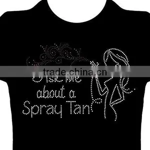 Spray Tanning Technician Rhinestone Decals thumbnail-1