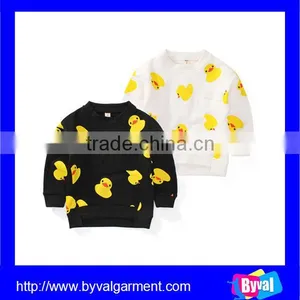 2015 Hot Sell 100% Cotton Long Sleeves Pullover Children's Hoodies thumbnail-1