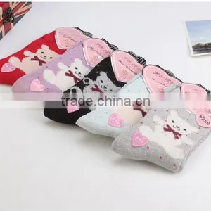Vestitiy 2016 Merry Christmas 3D Cartoon Christmas Antibacterial Socks Women Cotton Socks Floor Good Christmas Gift Aug 25 thumbnail-1