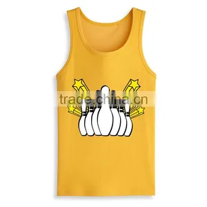 Wholesale Cheap Tank Top Custom Design Promotional Mens Running Singlet thumbnail-3