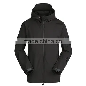 2017 High Quality Low Price Promotion Full-zip Softshell Jacket thumbnail-1