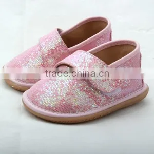 Girls Leather Shoe New Squeaky Children Shoes thumbnail-5