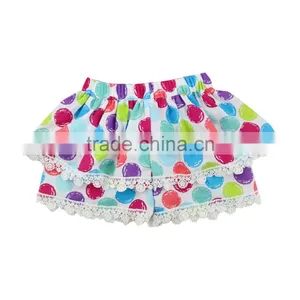 Wholesale New Style Baby Cotton Flower Pattern Girls Skirts Kids Fancy Skirt thumbnail-2