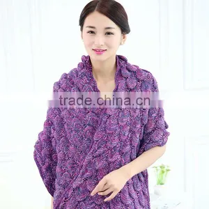SHIJ MERMAID TAIL BLANKET CROCHET thumbnail-3