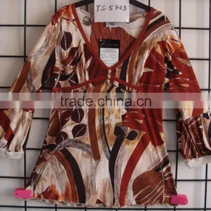 Fashion Printed Blouse thumbnail-1
