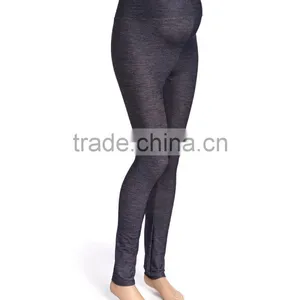 Hot Selling Maternity Pants With Due Time Denim Blue Over-Belly Maternity Leggings Trousers Women Wear WP80817-1 thumbnail-1