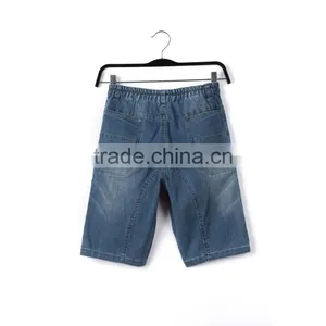 OEM Service Fashion Wholesale Printed Breathable Brand Blue Kid Jean for Summer thumbnail-2