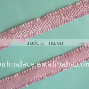 Shoulder Elastic Tape(Strap) With Plush Back & Ruffled Edge thumbnail-1