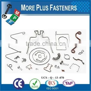 Made in Taiwan Custom Made Metal Small Zinc and Brass Wire Forms thumbnail-1