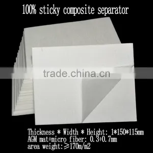 Composite Fiberglass Battery Separator thumbnail-1