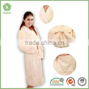 High Quality Breathable Glossy Sauna Adult Bathrobe thumbnail-2