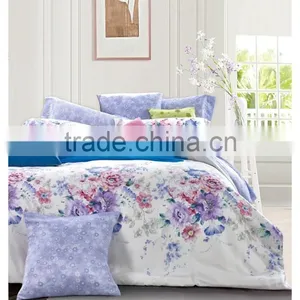 100% LuxuriousTencel Printed Bedding Set thumbnail-6