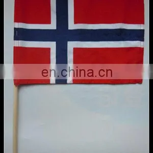 30x45cm Norway Hand Held Flag thumbnail-1