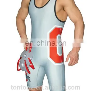 New Arrival Mens Wrestling Suits/custom Made Wrestling Singlet/custom Sublimation Wrestling Singlet thumbnail-1