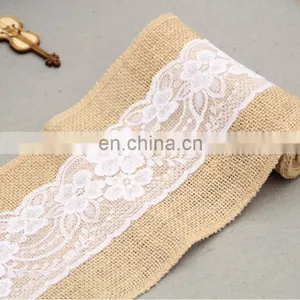 Wholesale Beautiful Wedding Banquet Burlap Chair Sash thumbnail-3