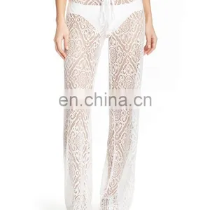 C20 Lace Swim Cover Up Beach Pants Women thumbnail-1