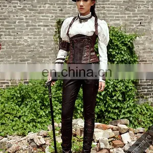 Steampunk Jabot-collar With Laces and Gear Accessories thumbnail-5