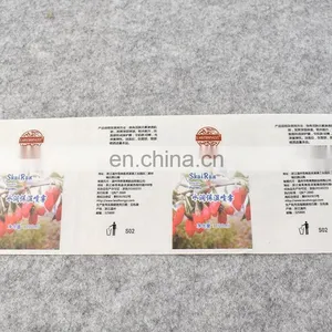 Eco Friendly Adhesive Colorful Printing Plastic Sticker for Cosmetic Spray Packaging thumbnail-4
