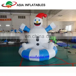 Summer Inflatable Water Snow Man , Aqua Pool Toys thumbnail-1