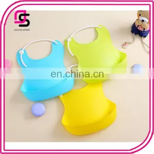 Hot Selling Latest Baby Bib Silicone Waterproof Cute Baby Bandana Bib for Feeding thumbnail-1