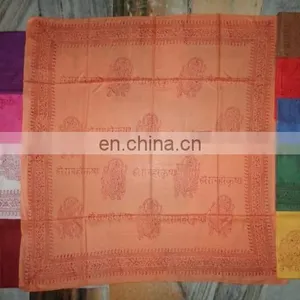 SQUARE SCARVES WITH HINDU GODS PRINS PRAYER 100 PCS thumbnail-2