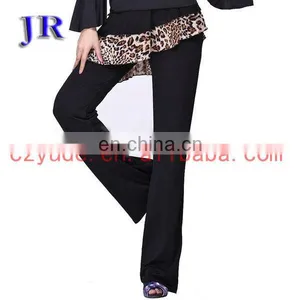 Plus Size Women Practice Exercise Yoga Skirt Pant K-4028# thumbnail-1