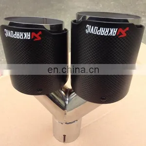 Newest Carbon Fiber Muffler Pipe Exhaust Muffler Tip thumbnail-4
