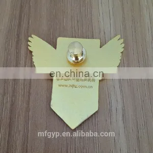 Craft Custom Gold Plated Eagle Lapel Pin thumbnail-2