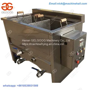 Best 2 Tanks French Fries Frying Machine Suppliers/Industrial Double Basket French Fries Fryer/French Fries Fryer thumbnail-1