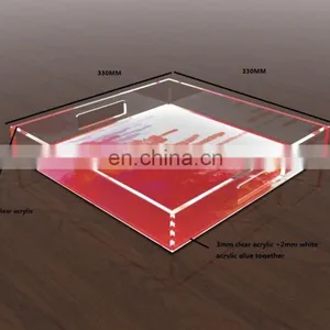 2017 Newest and Customized Unique Acrylic Tray thumbnail-1