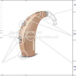 Phonak Baseo Q Waterproof Programmable Powerful Hearing Aid thumbnail-1