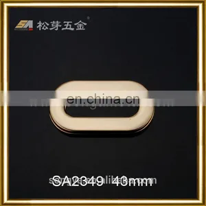 Gold Zinc Alloy Oval Metal Grommet For Handbags, Factory Price Meta Grommets For Bag Decoration thumbnail-2