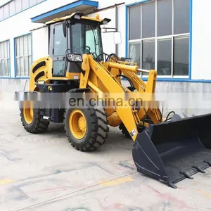 1.6ton Wheel Loader With 4 in 1 Bucket,Chinese Mini Wheel Loader ZL16 Front Loader for Sale thumbnail-4