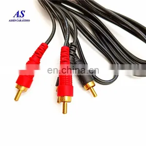 Pure Copper Material Car Audio RCA Cable. thumbnail-1