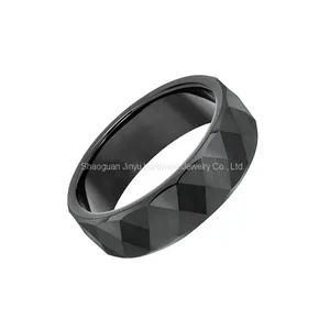 Faceted Tungsten Gold Ring thumbnail-1