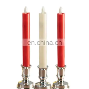 2 Packs Yellow Light Flashing Christmas Led Candle for Events Party Wedding thumbnail-3