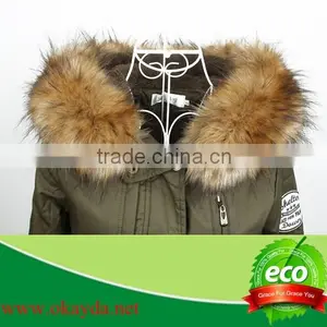 2015 Winter New Genuine Raccoon Fur thumbnail-2