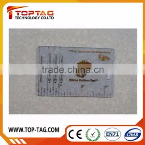 Standard Transparent Card With Embosed Number / Picture / Logo thumbnail-5
