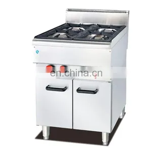 Gas Cooker Range With 4-Burner With Electric Oven thumbnail-4