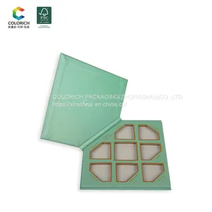Empty Magnetic Eyeshadow Palette Paper Packaging Box Cardboard Storage Box Empty Eyeshadow Container Eyeshadow Palette thumbnail-4