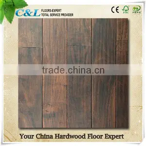 Distressed Asian Walnut Acacia Engineered Wood Flooring thumbnail-1
