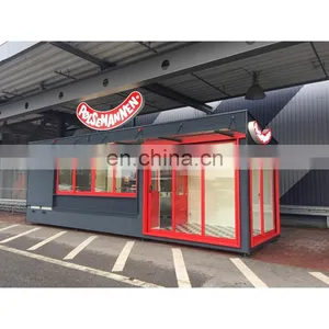 Modular Mobile Cafe Prefab House Container/container Home thumbnail-1