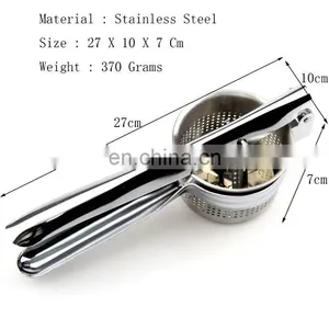 Best Selling Stainless Steel Hand Press Potato Ricer Masher thumbnail-4